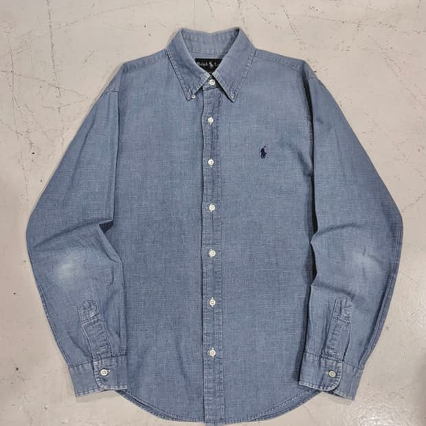 폴로 데님 셔츠