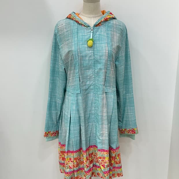 오일릴리 롱 후드 점퍼