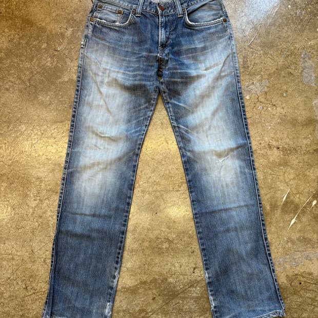 에드윈 빈티지 블루트립 503 워싱 데님