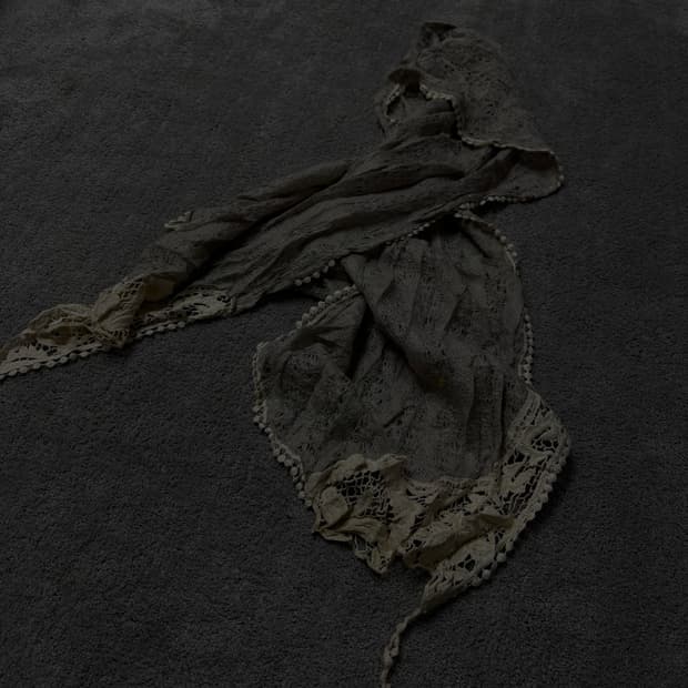 Vintage Grunge punk mood scarf