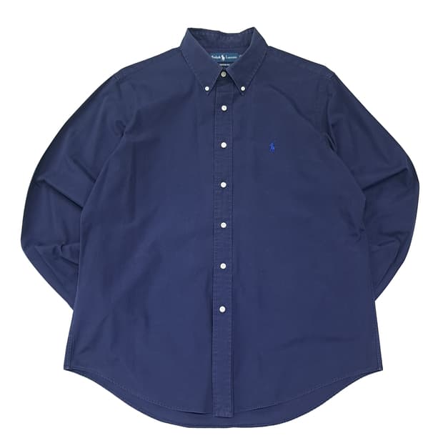CL255 XL 폴로 00s 코튼 버튼다운 네이비 셔츠 남방
