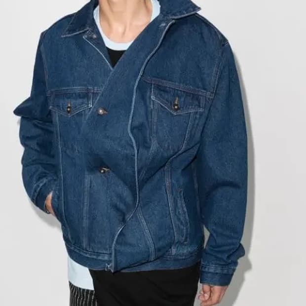 [M] Y/Project 패디드 오버사이즈 데님 자켓 새상품