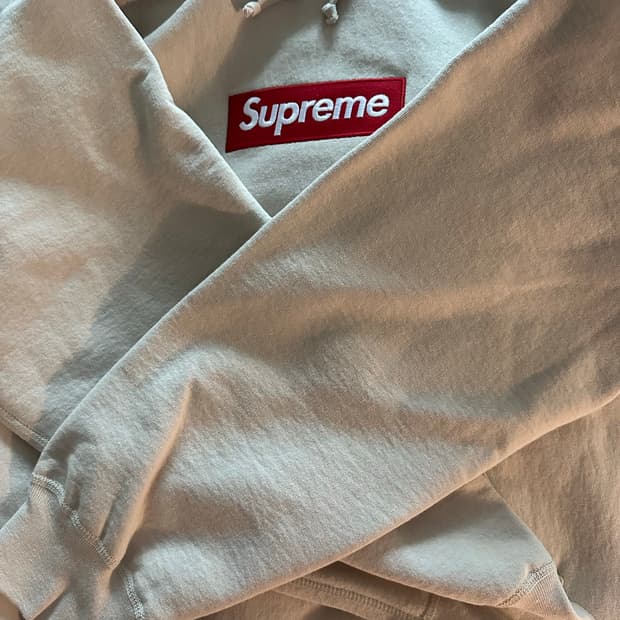 슈프림 박스로고 후디 스톤 때