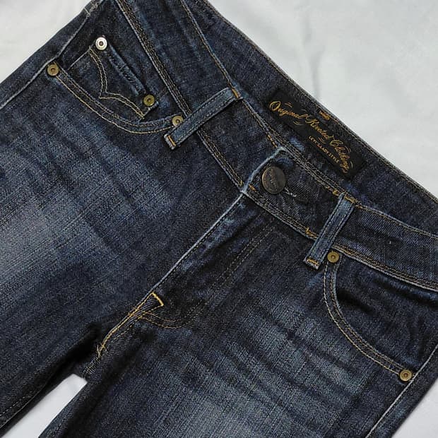 [희귀/27] 리바이스 레이디 스타일 부츠컷 데님 (딥블루)