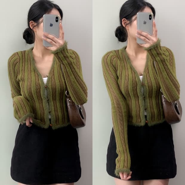 빈티지 가디건