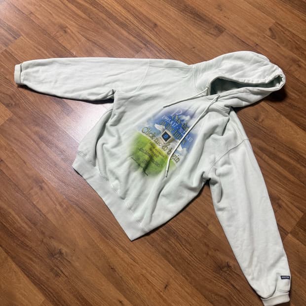 Window Memorial Hoodie Mint