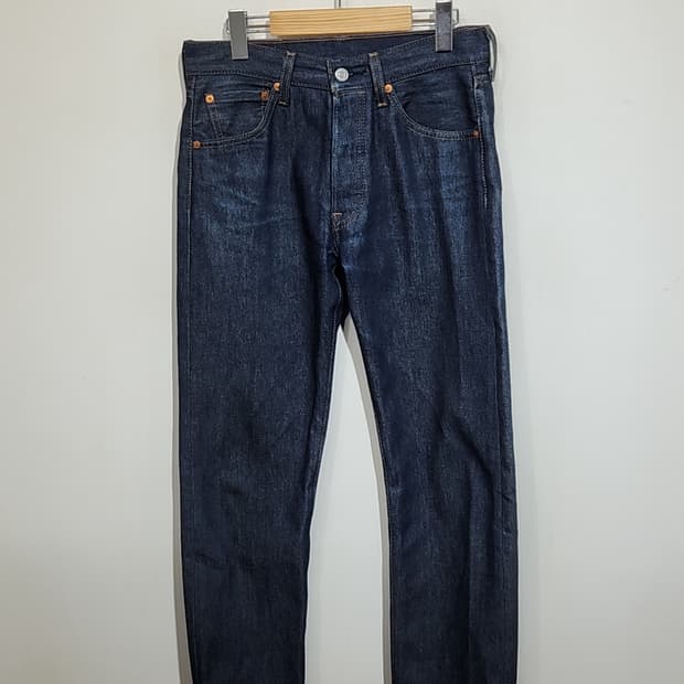 (28) 리바이스 501 청바지 생지 데님팬츠 레드탭 
