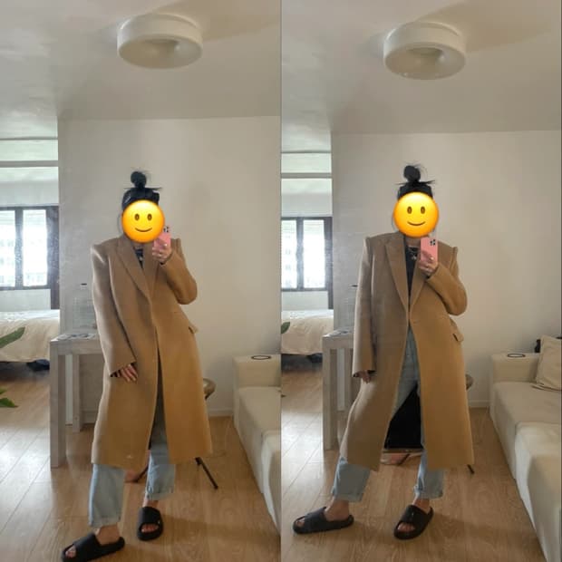 ✨[득템찬스/초희귀템/남녀공용] 발렌시아가 2019FW 캐시미어 코트