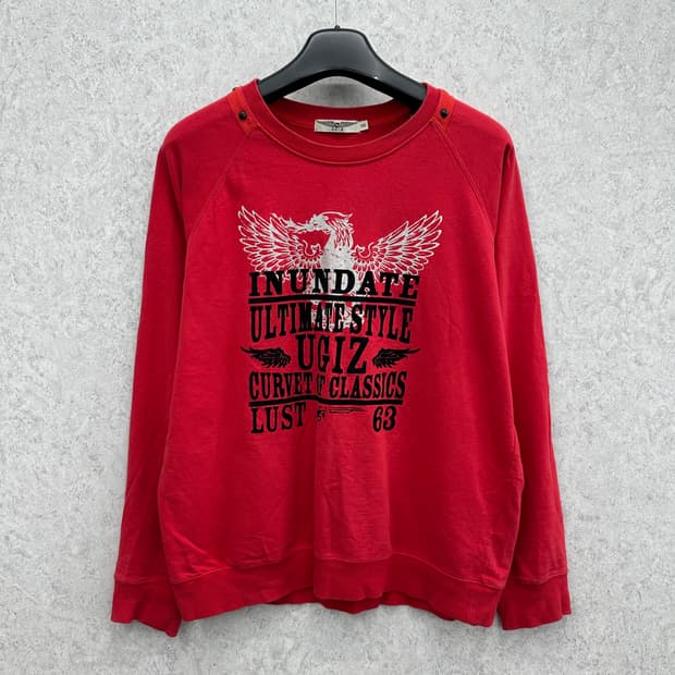 105 UGIZ y2k 남자 맨투맨