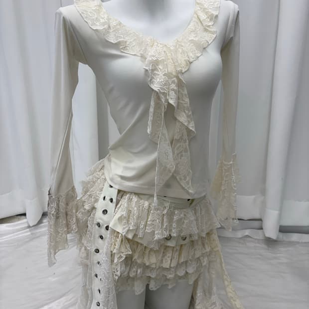 페어리 레이스 블라우스