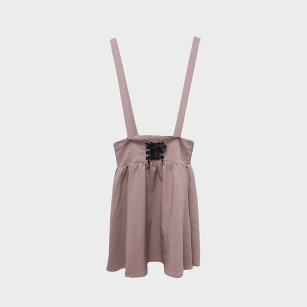 핑크 딸기우유  뷔스티에 원피스 63481