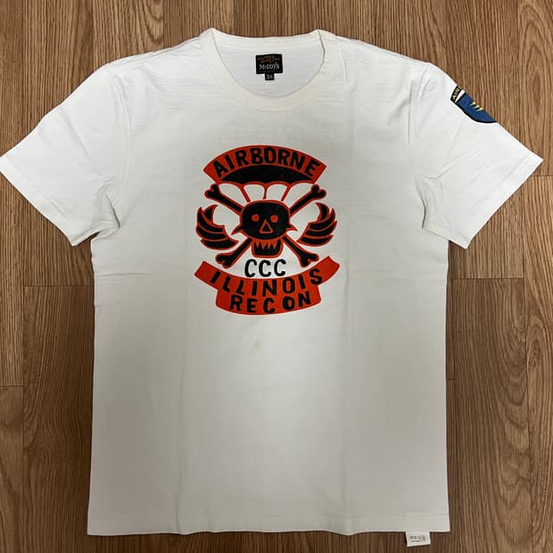 The Real McCoy’s 리얼 맥코이 반팔 티셔츠 Sz.38
