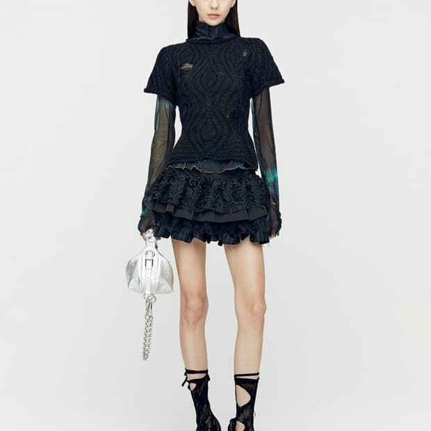 Andersson Bell Micro Tutu Skirt Black