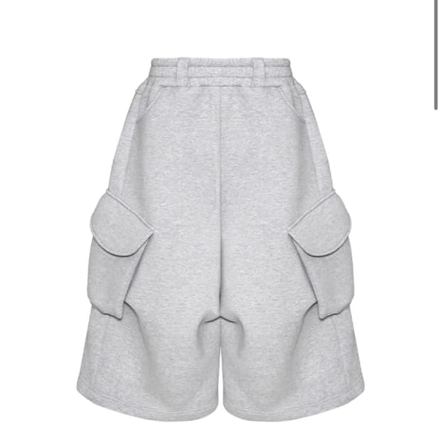 mjd 와이드 카고 버뮤다 팬츠