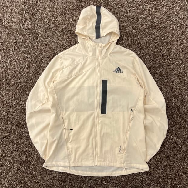 2XL 아디다스 마라톤 러너 후드 바람막이 자켓