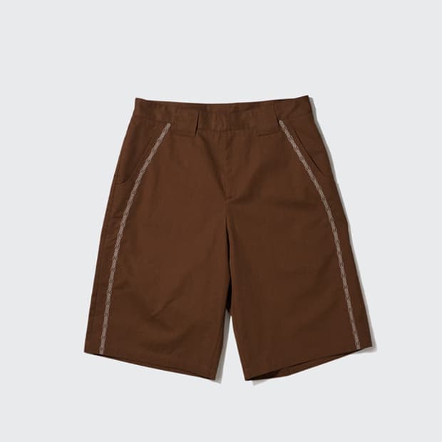 서피스에디션 EMBROIDERED SHORTS