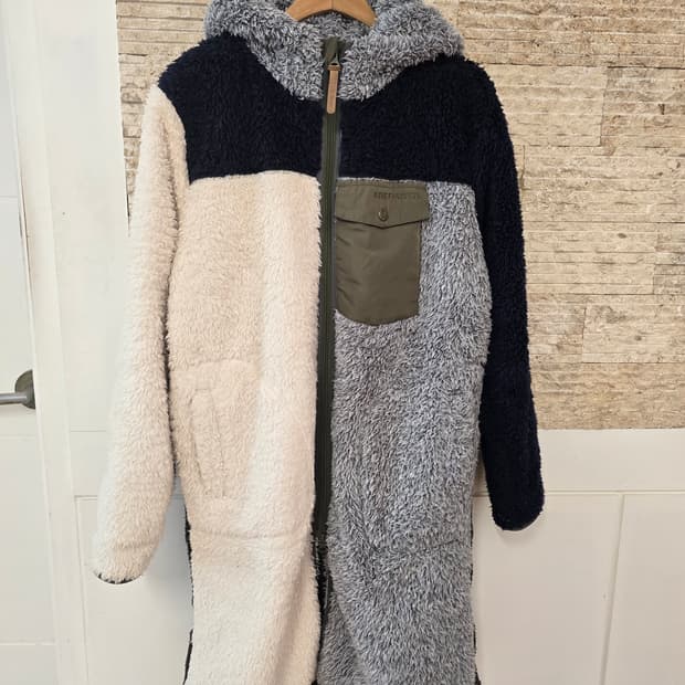 KRIFF MAYER 뽀글이 롱 코트 M