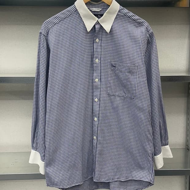 (100)90'S 크리스챤 디올 체크셔츠-M1613