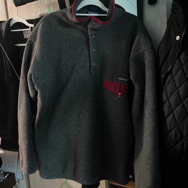 [xl]파타고니아 신칠라 그레이/레드