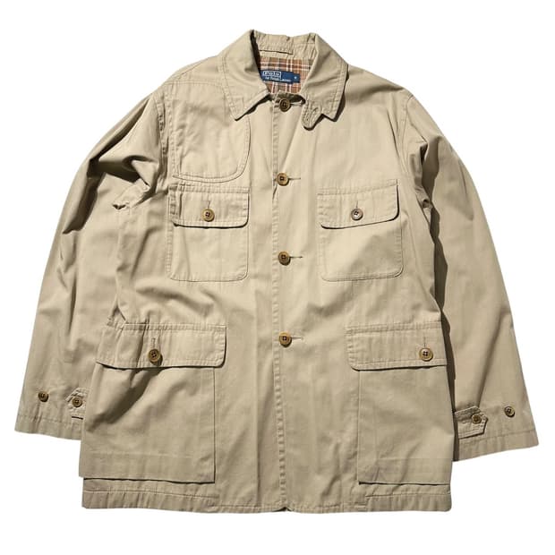 폴로 랄프로렌 멀티포켓 헌팅 싱글 자켓