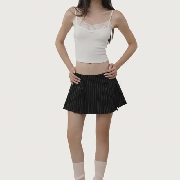 클리시어 크림도넛 슬리브리스