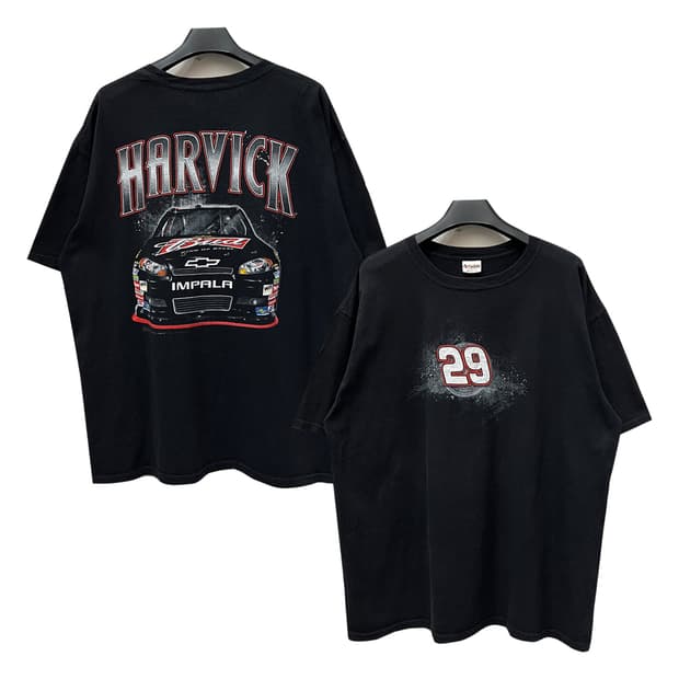 Chase Authentics 나스카 케빈 하빅 레이싱 반팔티 2XL