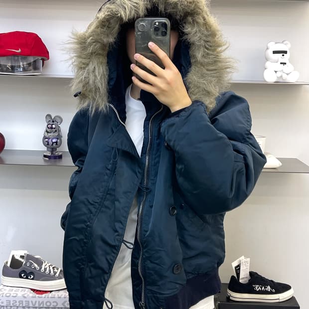 알파 인더스트리 U.S.A.F 타입 N-2B 플라이트 파카