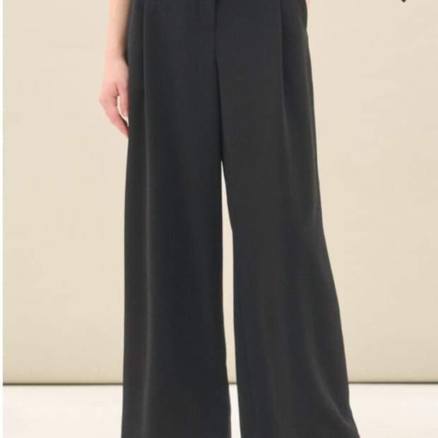 한섬 SJSJ 2023 원턱 와이드팬츠 64-94사이즈