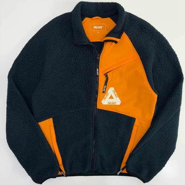 PALACE  팔라스 블루베리 폴라텍 테크 플리스 자켓