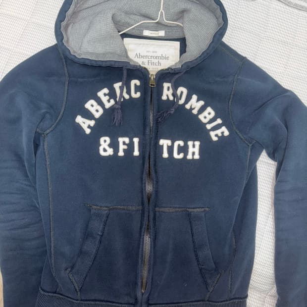 정품) 아베크롬비 네이비 아담스마운틴 오리지널 후드집업 (공용 L)