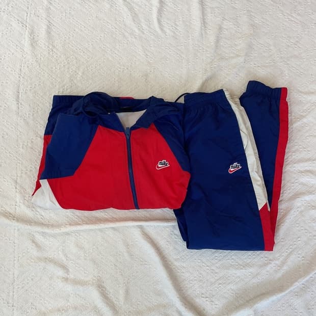 [XL] 나이키 헤리티지 레트로 우븐 트레이닝복 세트