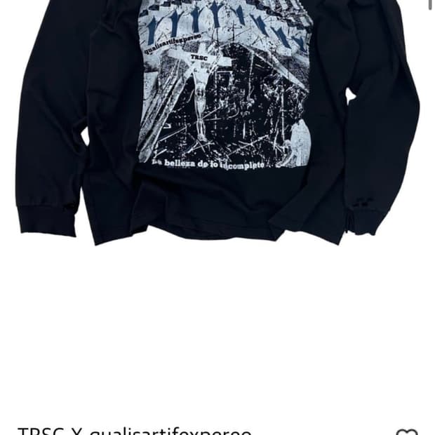 qap TRSC (트스) 콜라보 사그라다 롱슬리브 블랙
