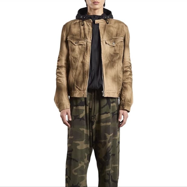 [NVRFRGT : 25ss] DENIM MOTORCYCLE JACKET