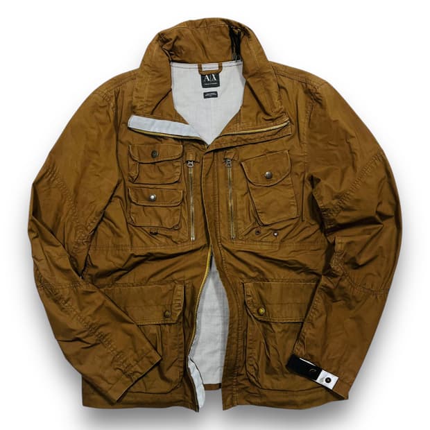 아르마니 익스체인지 유틸리티 멀티포켓 투웨이 필드자켓