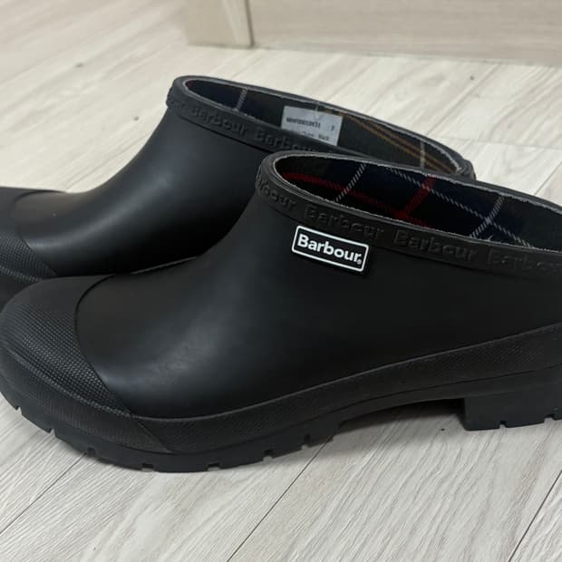 [바버 남성 장화260]클로그 블랙