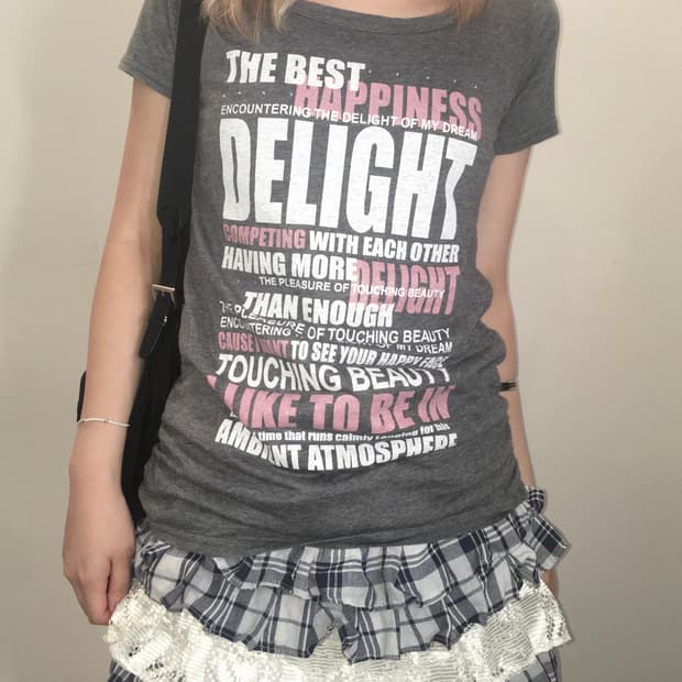 jpn vintage highteen shirring beads t sh