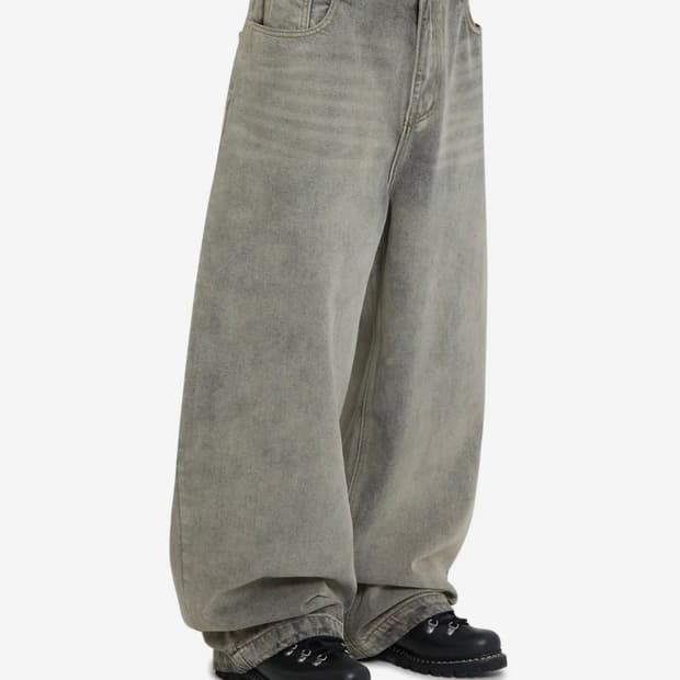 오와이 와이드 팬츠