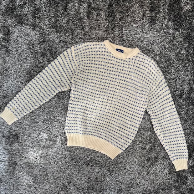 울리치 남성 울 100% 니트 (L)