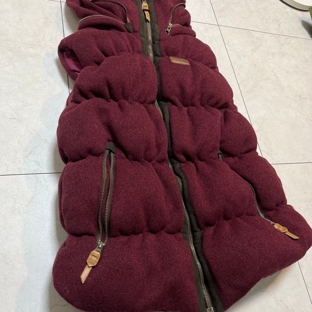 노스페이스 구스다운 퍼프 패딩 베스트 XL