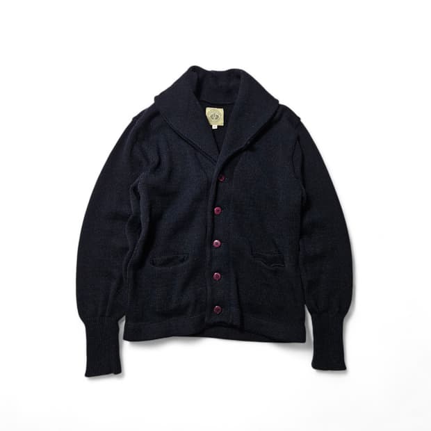 노스씨클로딩 숄카라 니트 가디건 40 