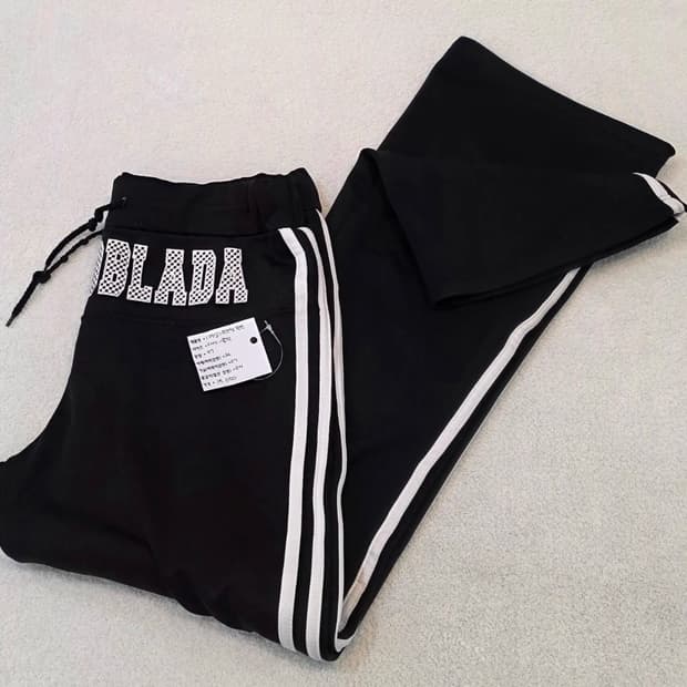 (여성) 부츠컷 트레이닝팬츠