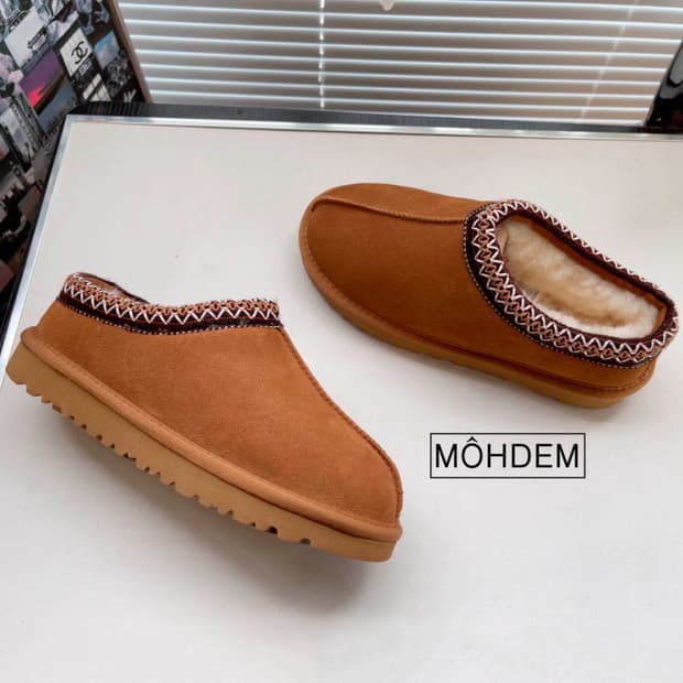 [한정수량] 타스 어그 뮬 블로퍼