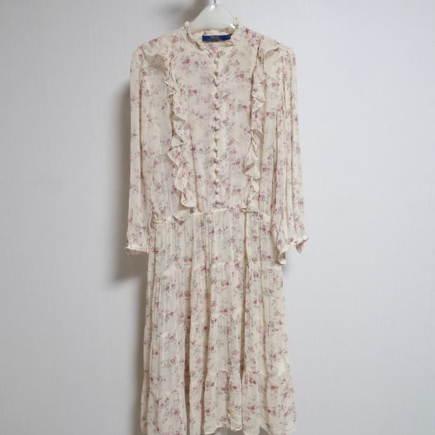 폴로랄프로렌 플로랄 쉬폰 원피스[2]