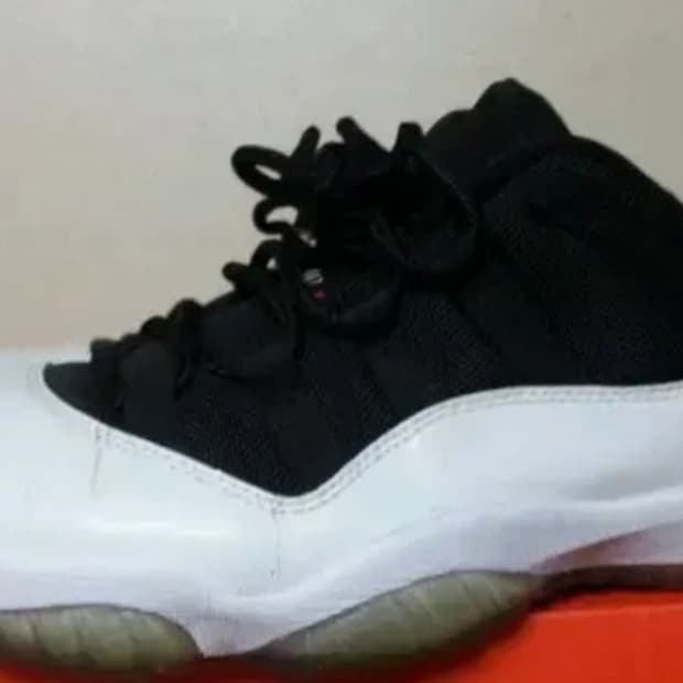 나이키 조던11 로우 고무신 290
