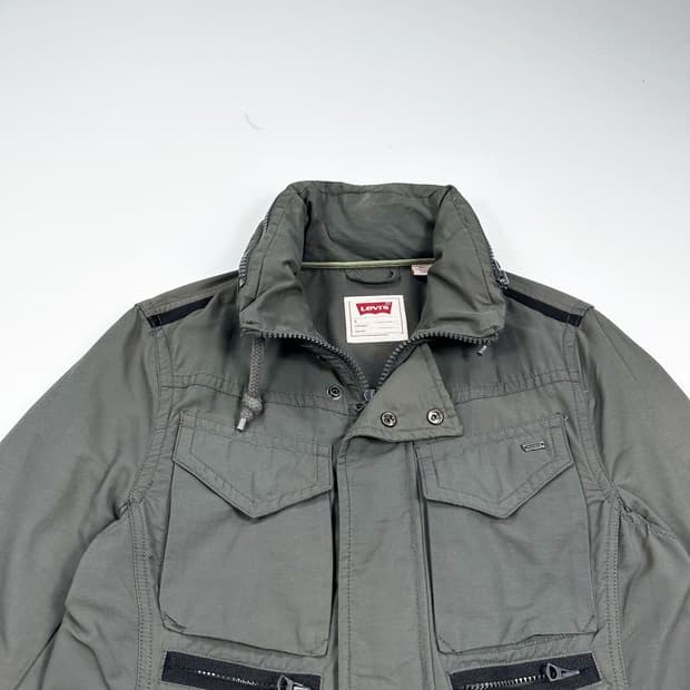리바이스 오리지널 차콜 사파리 자켓 (S)