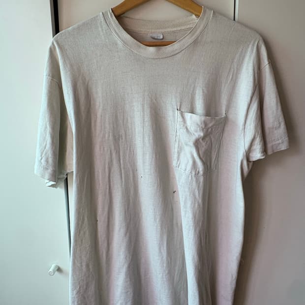80’s fruit of the loom pocket tshirts