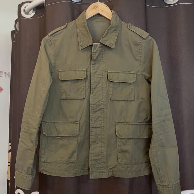 올리브 플랩포켓 셔츠 [무배]