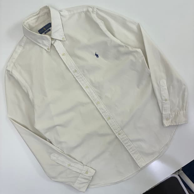 Polo 폴로 랄프로렌 신형 화이트 옥스포드 셔츠