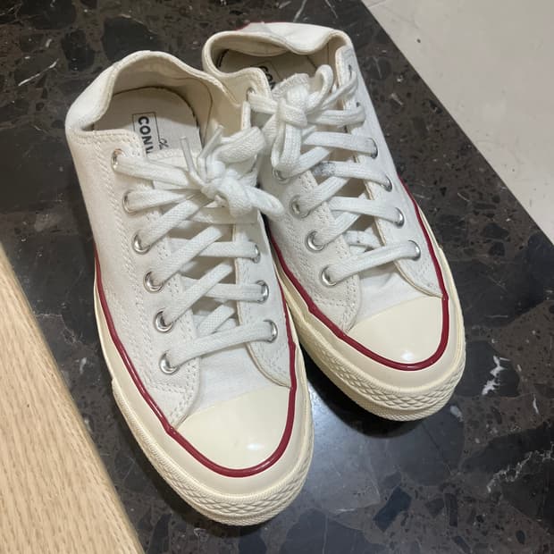 컨버스 척 70 로우 화이트 240