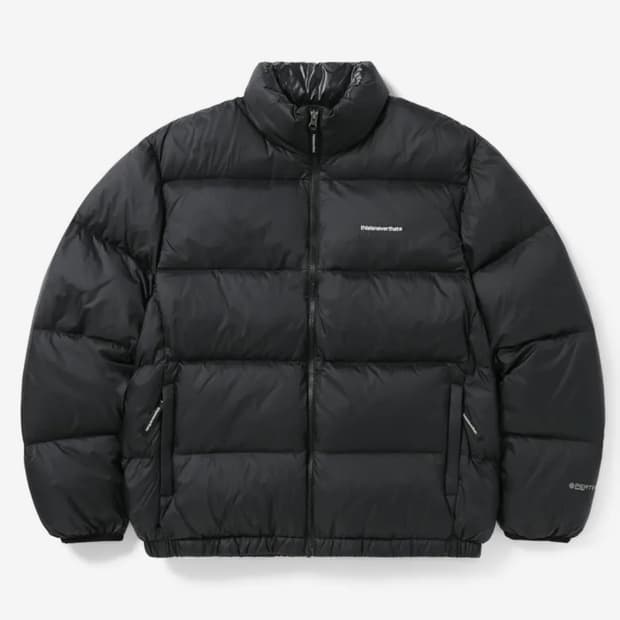 디스이즈네버댓 패딩 블랙 S